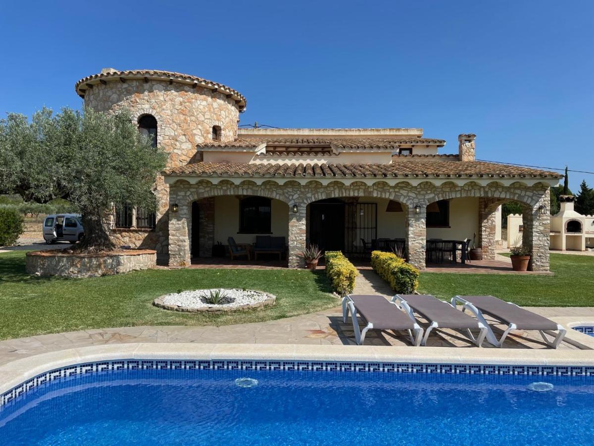 La Torre Villa L'Ampolla Bagian luar foto